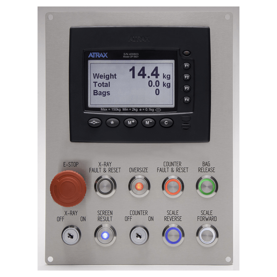 Atrax Extended Operator Panel (Large) | Airport Baggage Scales | Feature image