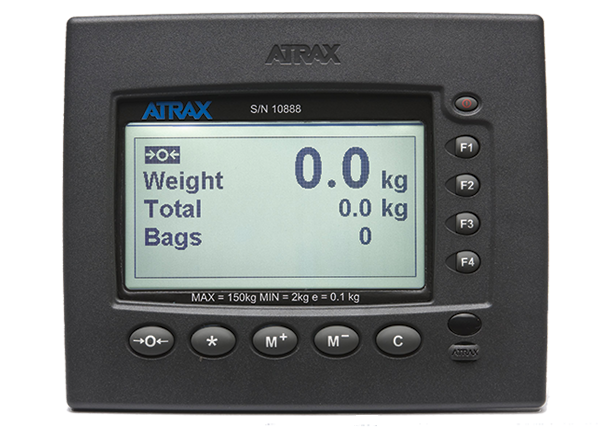 Atrax Scale Display: Operator Panel | Airport Baggage Scales